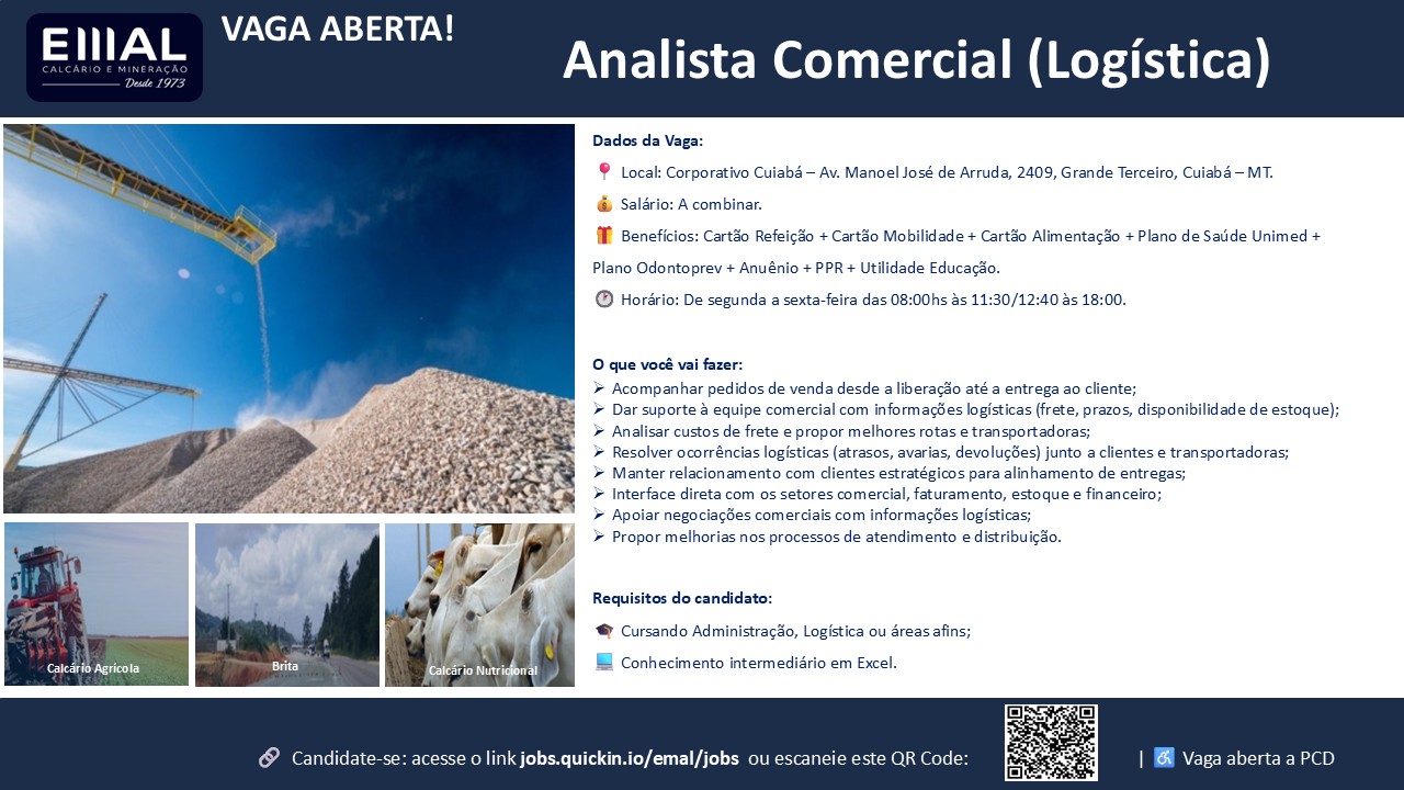 Analista Comercial / Logística